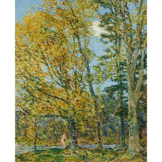 La baigneuse - Childe Hassam | Reproduction Tableau Décoration murale affiche copie