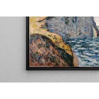 La falaise d'Aval, Étretat - Claude Monet | Reproduction Tableau Décoration murale affiche copie