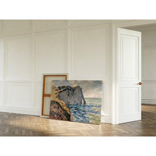 La falaise d'Aval, Étretat - Claude Monet | Reproduction Tableau Décoration murale affiche copie