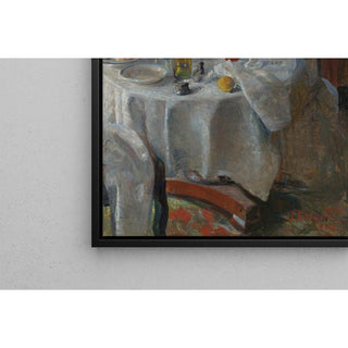 La mangeuse d'huitres - James Ensor | Reproduction Tableau Décoration murale affiche copie