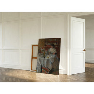 La mangeuse d'huitres - James Ensor | Reproduction Tableau Décoration murale affiche copie