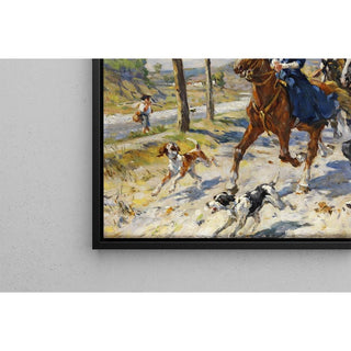 La promenade à cheval - Raffaello Sorbi | Reproduction Tableau Décoration murale affiche copie