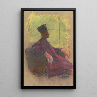 Ladislav Mednynszky - Sitting.webp