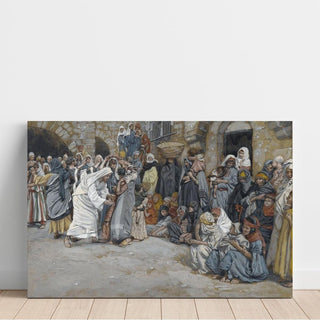 Laissez les petits enfants venir à moi - James Tissot | Reproduction Tableau Décoration murale affiche copie