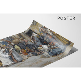 Laissez les petits enfants venir à moi - James Tissot | Reproduction Tableau Décoration murale affiche copie