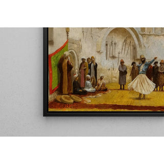 Le Derviche Tourneur - Jean-Léon Gérôme | Reproduction Tableau Décoration murale affiche copie