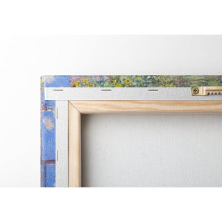 Le Jardin de Monet à Vétheuil - Claude Monet | Reproduction Tableau Décoration murale affiche copie