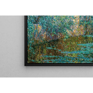 Le Pavillon dans les Feuilles, Composition - Henri Le Sidaner | Reproduction Tableau Décoration murale affiche copie