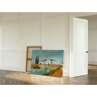 Le Pont de Langlois à Arles - Vincent van Gogh | Reproduction Tableau Décoration murale affiche copie