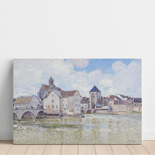 Le Pont de Moret - Alfred Sisley | Reproduction Tableau Décoration murale affiche copie