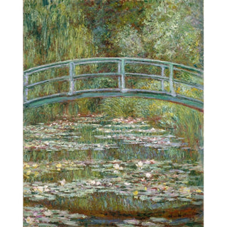 Le Pont sur un étang de nymphéas - Claude Monet | Reproduction Tableau Décoration murale affiche copie