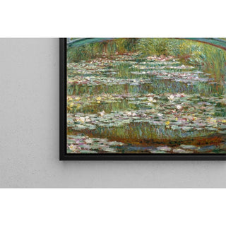 Le Pont sur un étang de nymphéas - Claude Monet | Reproduction Tableau Décoration murale affiche copie