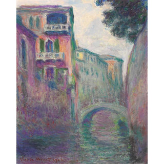 Le Rio de la Salute - Claude Monet | Reproduction Tableau Décoration murale affiche copie