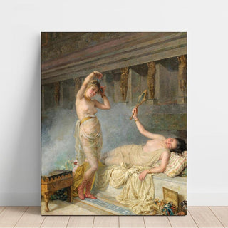 Le Ruban bleu - Raffaello Sorbi | Reproduction Tableau Décoration murale affiche copie