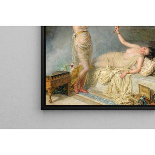 Le Ruban bleu - Raffaello Sorbi | Reproduction Tableau Décoration murale affiche copie