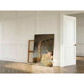 Le Ruban bleu - Raffaello Sorbi | Reproduction Tableau Décoration murale affiche copie