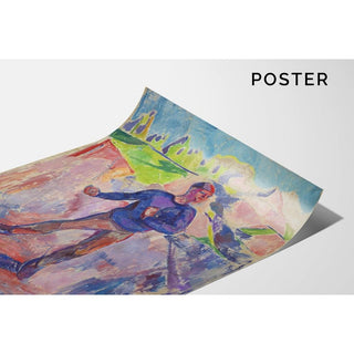 Le Semeur - Edvard Munch | Reproduction Tableau Décoration murale affiche copie