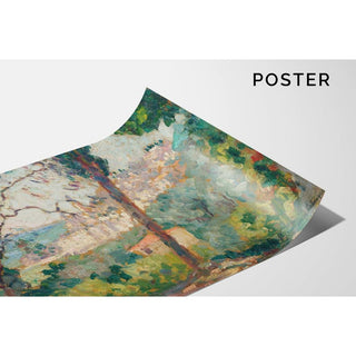 Le Village - Henri Lebasque | Reproduction Tableau Décoration murale affiche copie