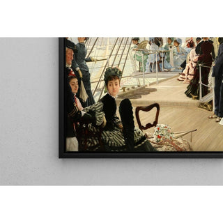 Le bal à bord du navire - James Tissot | Reproduction Tableau Décoration murale affiche copie