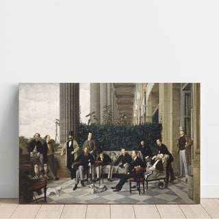 Le cercle de la rue Royale - James Tissot | Reproduction Tableau Décoration murale affiche copie