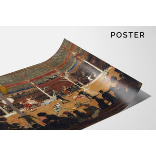 Le cirque - Suzanne Valadon | Reproduction Tableau Décoration murale affiche copie