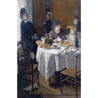 Le déjeuner - Claude Monet | Reproduction Tableau Décoration murale affiche copie
