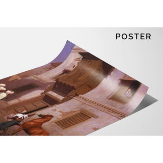 Le marché aux chevaux - Jean-Léon Gérôme | Reproduction Tableau Décoration murale affiche copie