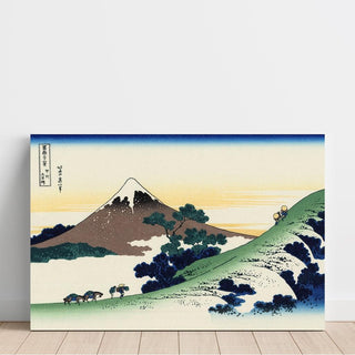 Le passage d'Inume dans la province de Kai - Katsushika Hokusai | Reproduction Tableau Décoration murale affiche copie
