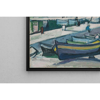 Le port, Cassis - Samuel John Peploe | Reproduction Tableau Décoration murale affiche copie