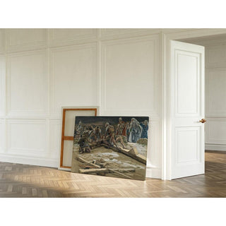 Le premier clou - James Tissot | Reproduction Tableau Décoration murale affiche copie