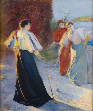 Leon Wyczkowski - A Game of Crocquet.webp
