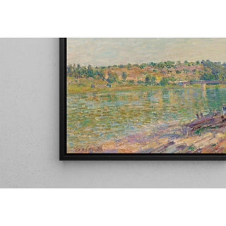 Les Coteaux de La Celle-sous-Moret, Vus de Saint-Mammès - Alfred Sisley | Reproduction Tableau Décoration murale affiche copie