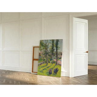 Les Dindons, Pont-Aven de Paul Gauguin | Reproduction Tableau Décoration murale affiche copie