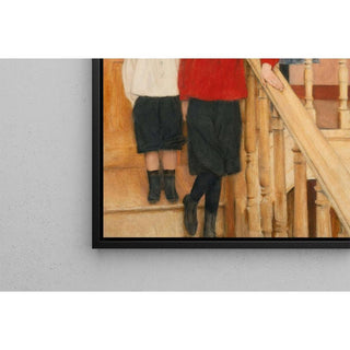 Les Enfants de Monsieur Neve - Fernand Khnopff | Reproduction Tableau Décoration murale affiche copie