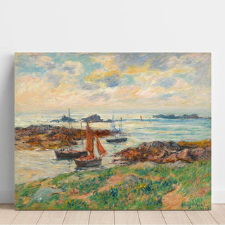 Les Glénans, Finistère - Henry Moret | Reproduction Tableau Décoration murale affiche copie
