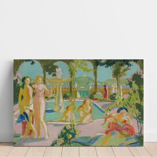 Les Jardins d'Armide, Esquisse - Maurice Denis | Reproduction Tableau Décoration murale affiche copie