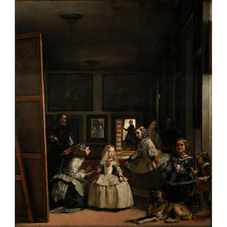 Les Ménines - Diego Velázquez | Reproduction Tableau Décoration murale affiche copie