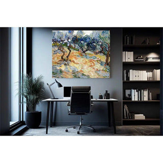 Les Oliviers - Vincent Van Gogh | Reproduction Tableau Décoration murale affiche copie