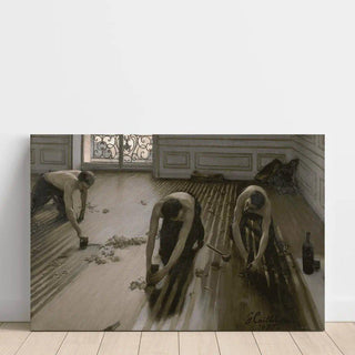 Les Raboteurs de parquet - Gustave Caillebotte | Reproduction Tableau Décoration murale affiche copie