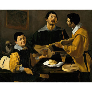 Les Trois Musiciens - Diego Velázquez | Reproduction Tableau Décoration murale affiche copie