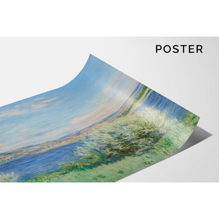 Les bords de la Seine près de Vétheuil - Claude Monet | Reproduction Tableau Décoration murale affiche copie