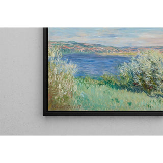 Les bords de la Seine près de Vétheuil - Claude Monet | Reproduction Tableau Décoration murale affiche copie