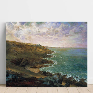 Les falaises de Gréville - Jean-François Millet | Reproduction Tableau Décoration murale affiche copie