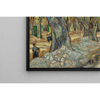 Les grands platanes cantonniers de Saint-Rémy - Vincent van Gogh | Reproduction Tableau Décoration murale affiche copie