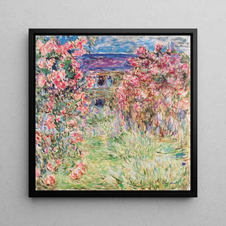 Les roses - Claude Monet | Reproduction Tableau Décoration murale affiche copie