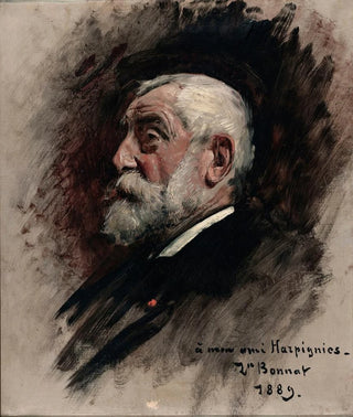 Lon Bonnat - Portrait dHenri Harpignies.webp