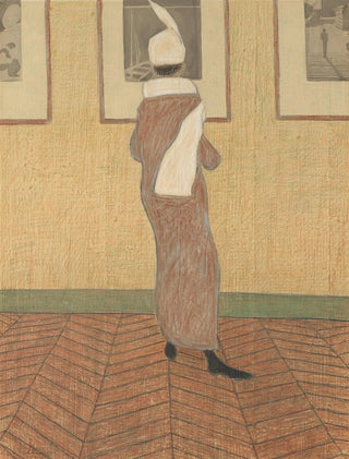 Lon Spilliaert - Dame in expositie.webp