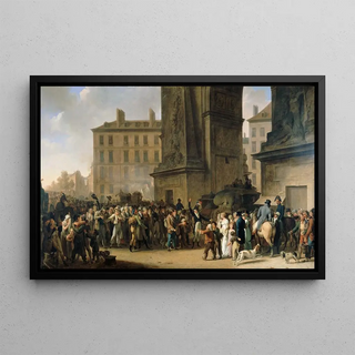 Louis Lopold Boilly - Les Conscrits de 1807 Dfilant Devant La Porte SaintDenis.webp