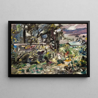 Lovis Corinth - Lake Walchen Silver Path.webp