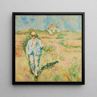 Ludvig Karsten - Hvitkledd mann i skagenlandskap.webp